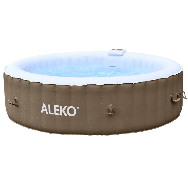 ALEKO Inflatable Improved Version 6 Prs Hot Tub 265 Gallon Up to 130 Bubble Jets gallery