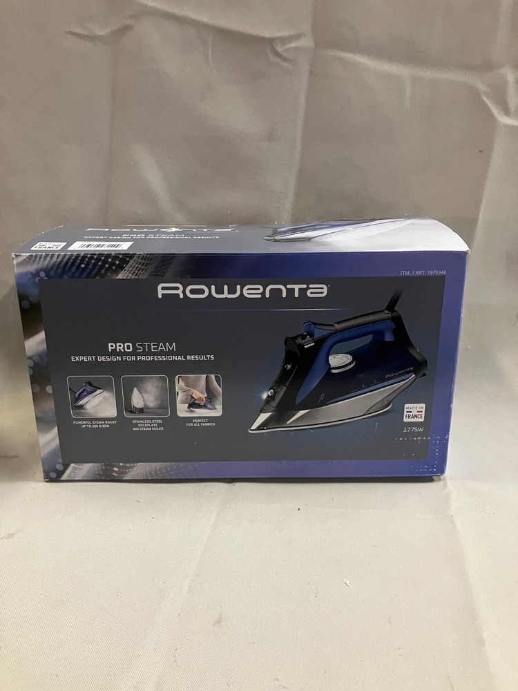 Rowenta Pro Steam Iron, 1775W, Vertical Steam, Auto-Off