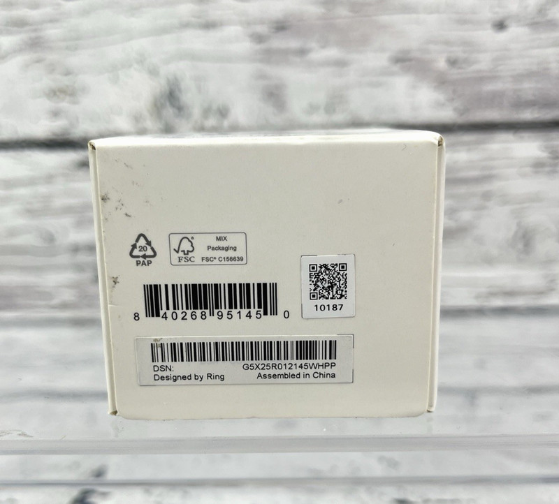 Ring Door Chime (2nd Generation) 5F67E9 Plug In Device - White gallery