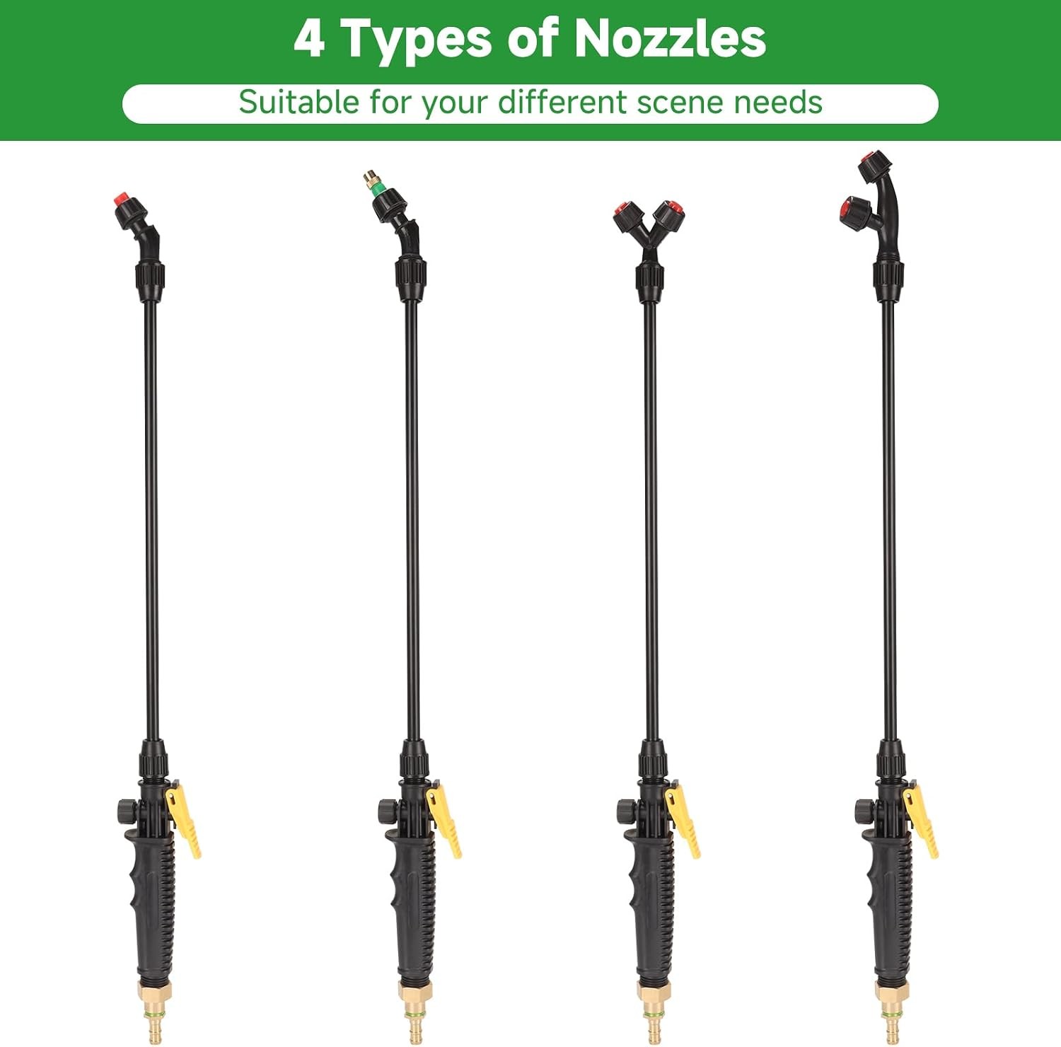 Sprayer Wand Acid Resistant Replacement Brass Barbs Nozzles gallery
