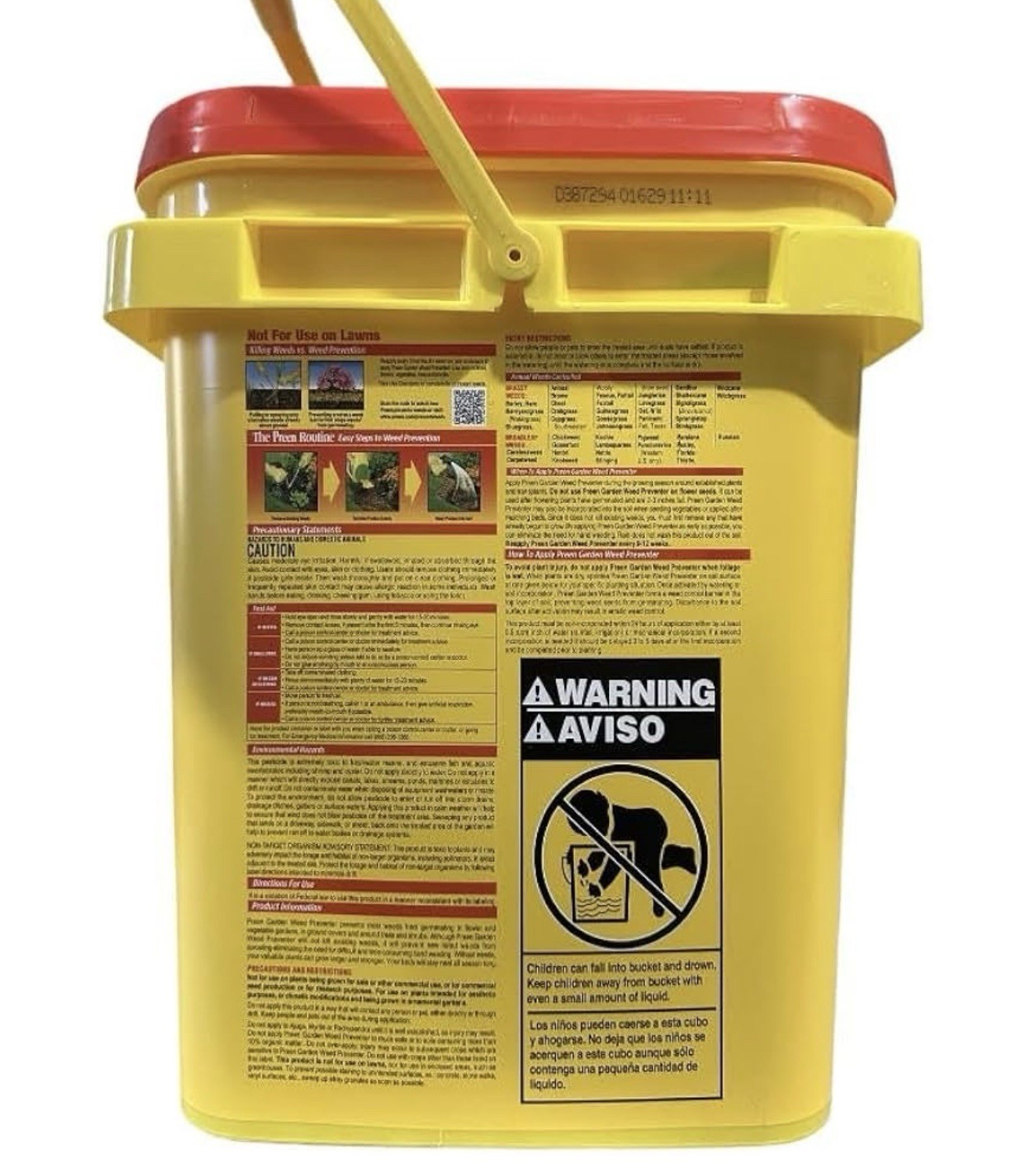 Preen Garden Weed Preventer Blocks Weeds up to 3 Months (22 LBS, 3520 Sq. Ft.) gallery