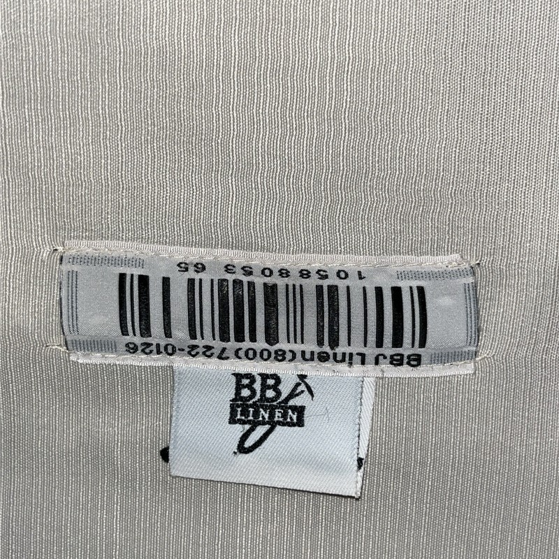 BBJ Linens Nylon Professional Tablecloth 108” X 156” (9’x13’) In Off-White gallery