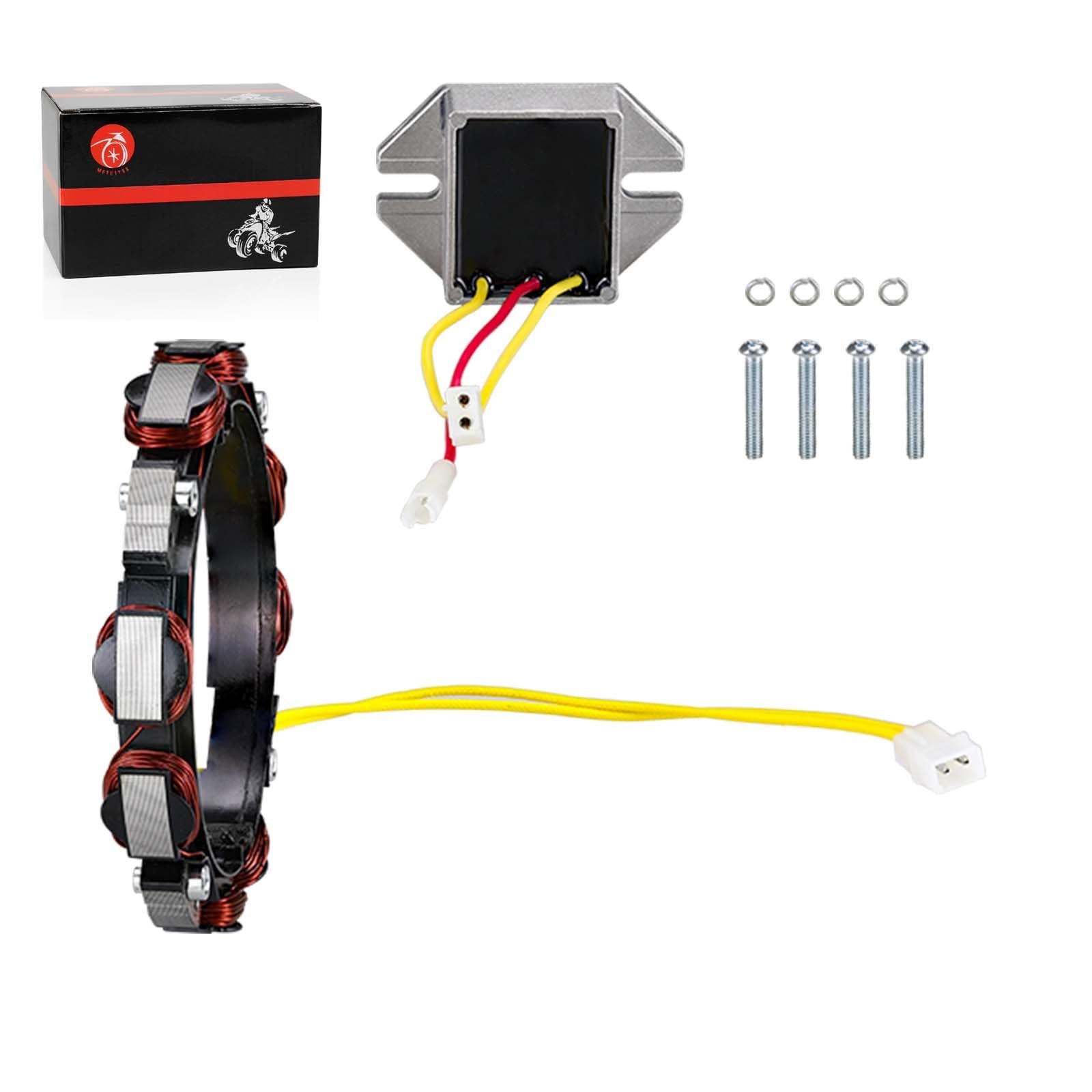 Alternator Stator Coil 2Pin w/Regulator For Briggs & Stratton Engines 10-16... gallery