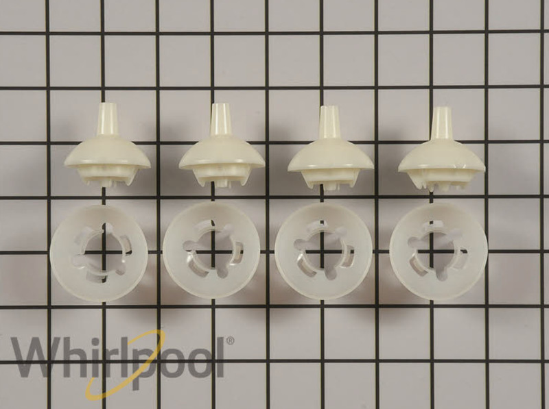 OEM Washer Suspension Kit For Whirlpool WTW4800BQ0 WTW4800BQ1 WTW4800XQ0 gallery