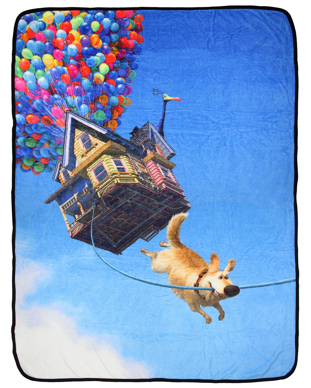 Disney UP Hang On Dug Micro Raschel Throw Blanket 46"x60" (116cm x 152cm) gallery