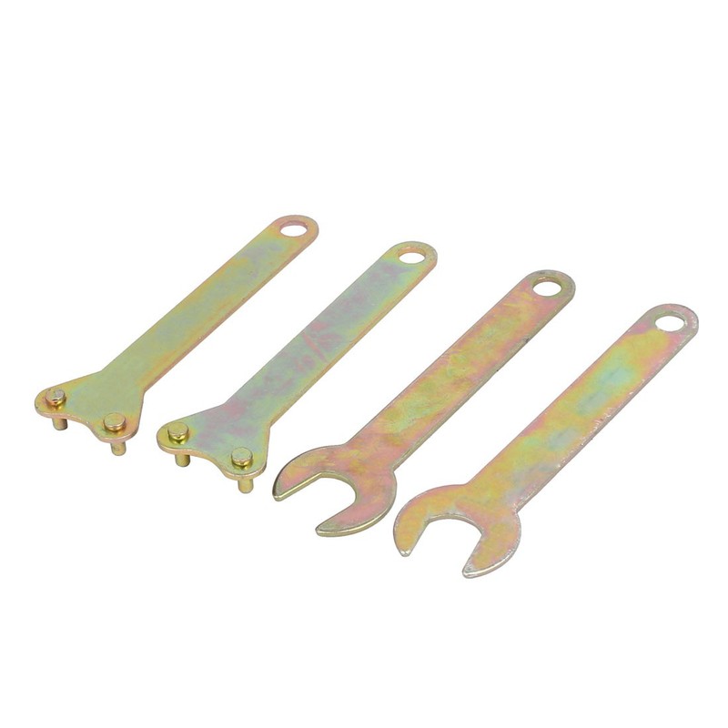 Spanner Wrench Lock Nut Hand Tool 112mm Long 4 in 1 Set New gallery
