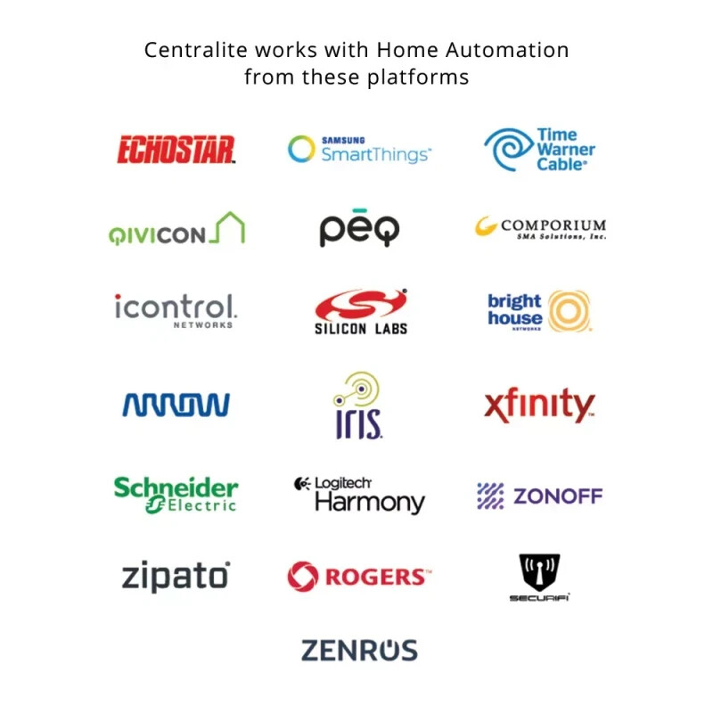 Centralite 3-Series Pearl ZigBee Smart Touch Thermostat - Works with SmartThings gallery