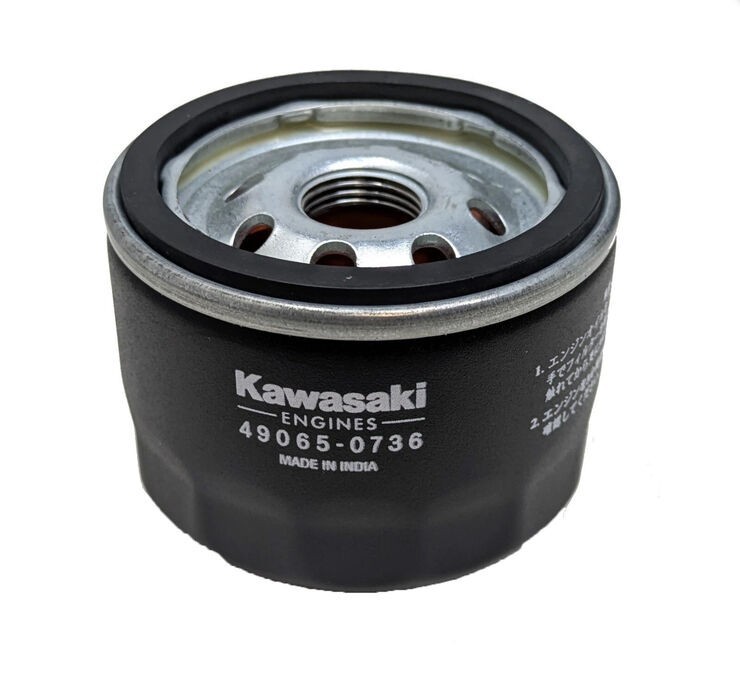 2 GENUINE OEM KAWASAKI ENGINE OIL FILTERS 49065-0721 REPL 49065-7007 FR FS FX gallery