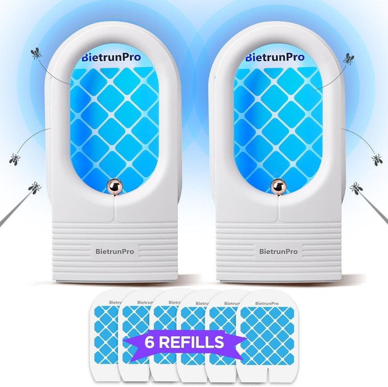 Safe & Silent Indoor Catches: 2 UV Plug-in Traps for House, Kitchen & Office Use gallery