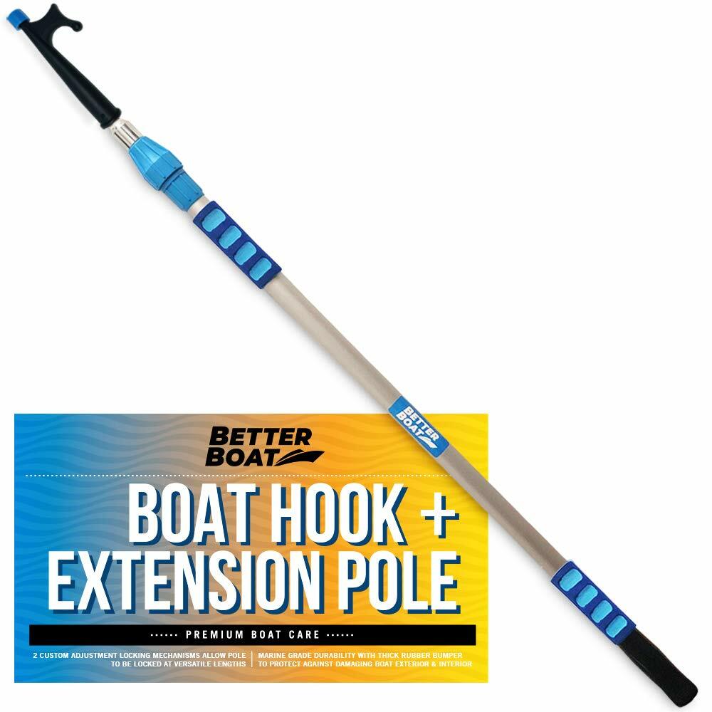 Boat Hook with Telescoping Pole and Standard Screw End 3/4" Thread with Extens.. gallery