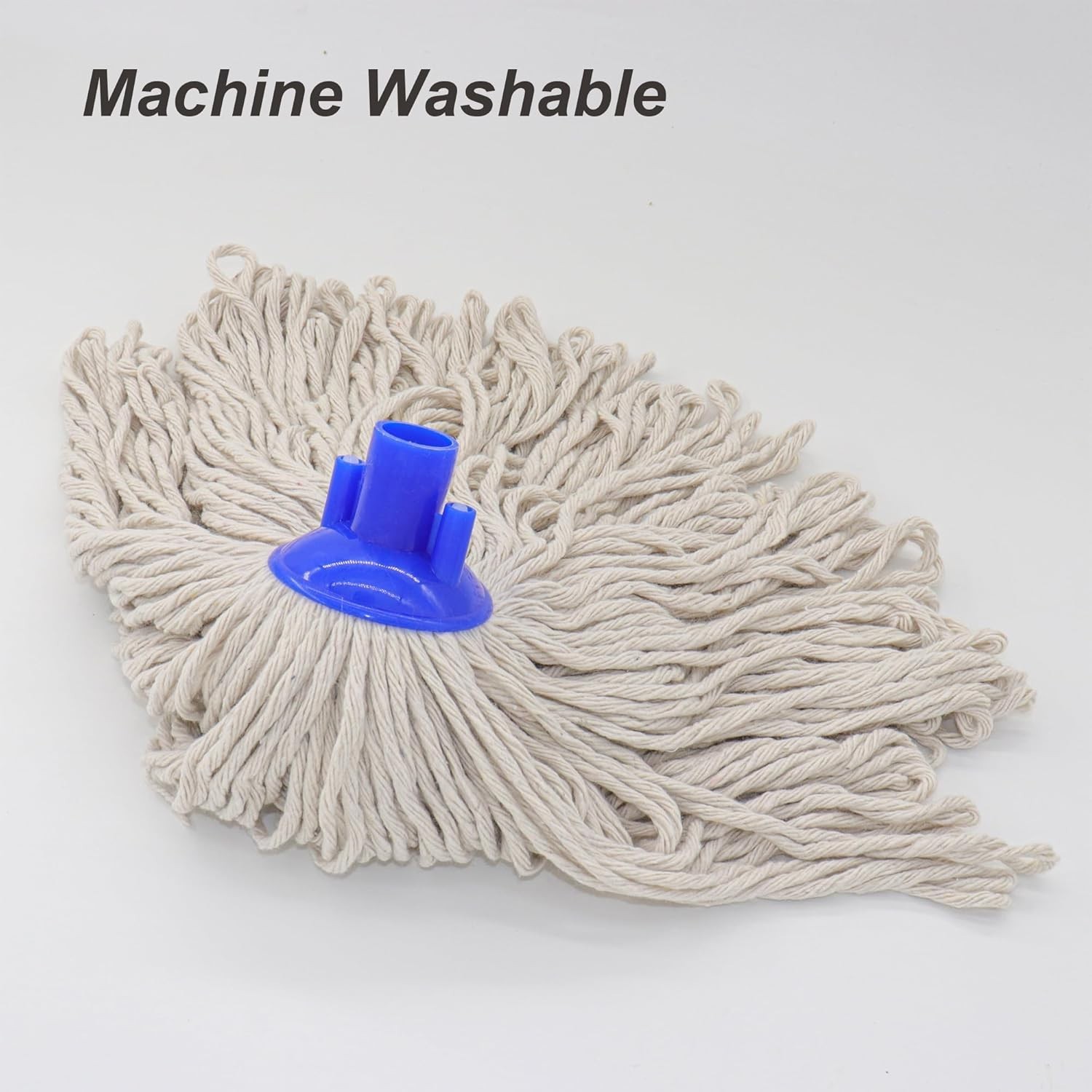 Cotton String Screw on Mop Replacement Head Compatible with All Standard US T... gallery