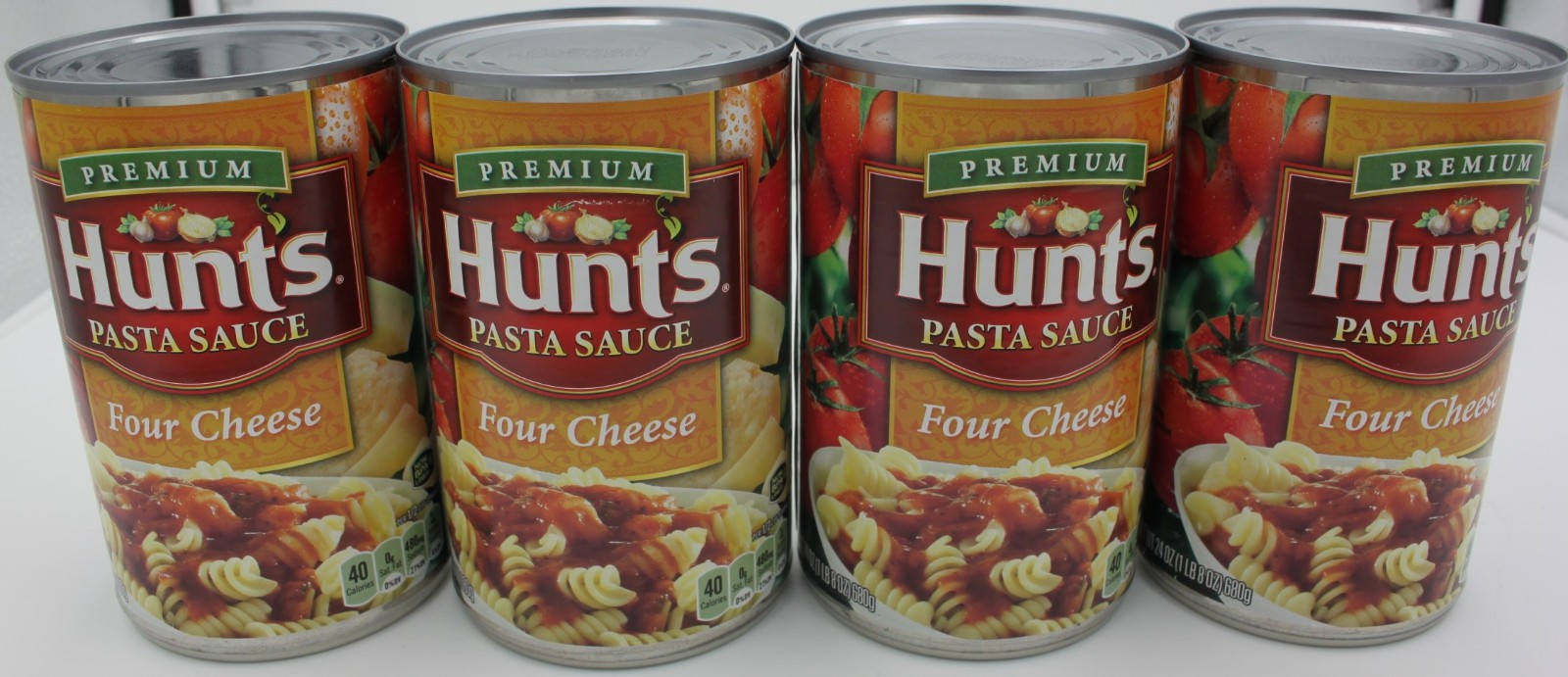 Hunt's 4-PACK Premium Four Cheese Spaghetti Tomato Pasta Sauce 96 oz BB 06/2027 gallery