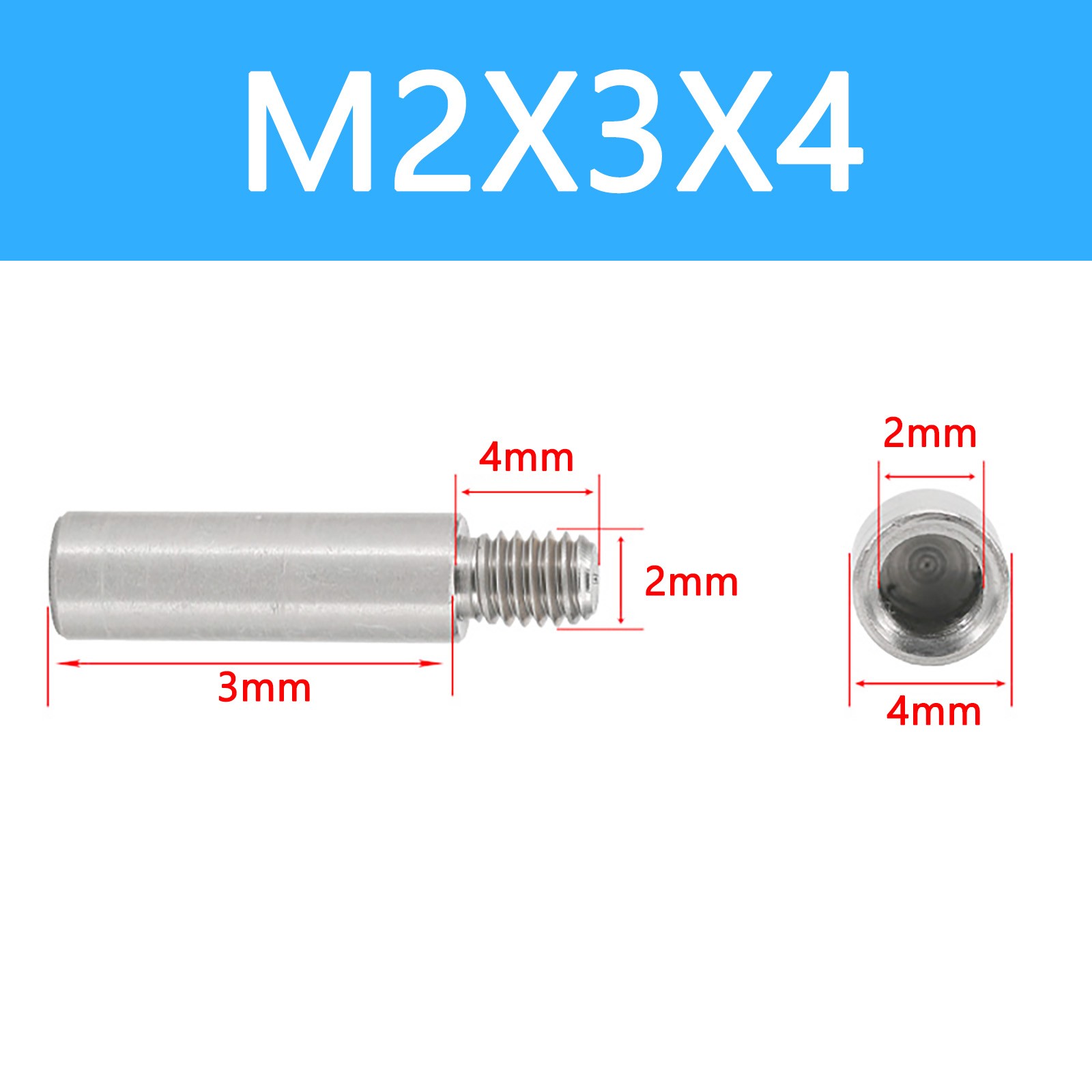 Female to Male Thread Reducer Fitting Adapter bolt Screw converter M2 M3 M4-M10 gallery