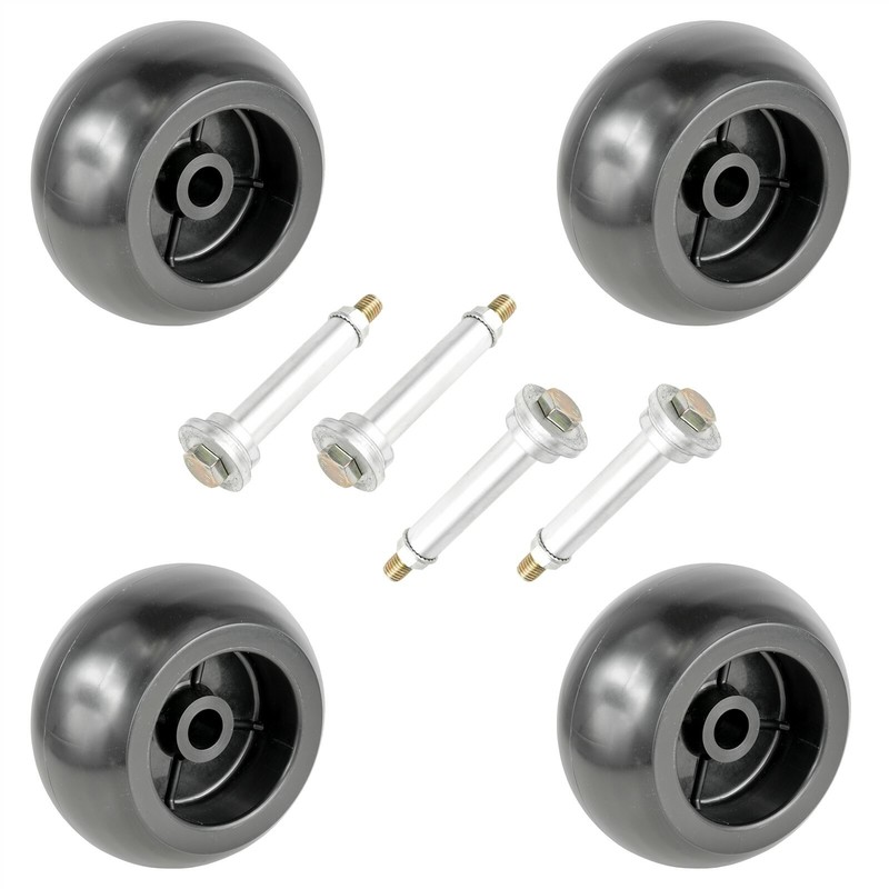 4 Deck Wheel fits Ferris 1716353 Gilson 710138 Husqvarna 539102643 Toro 68-2730 gallery
