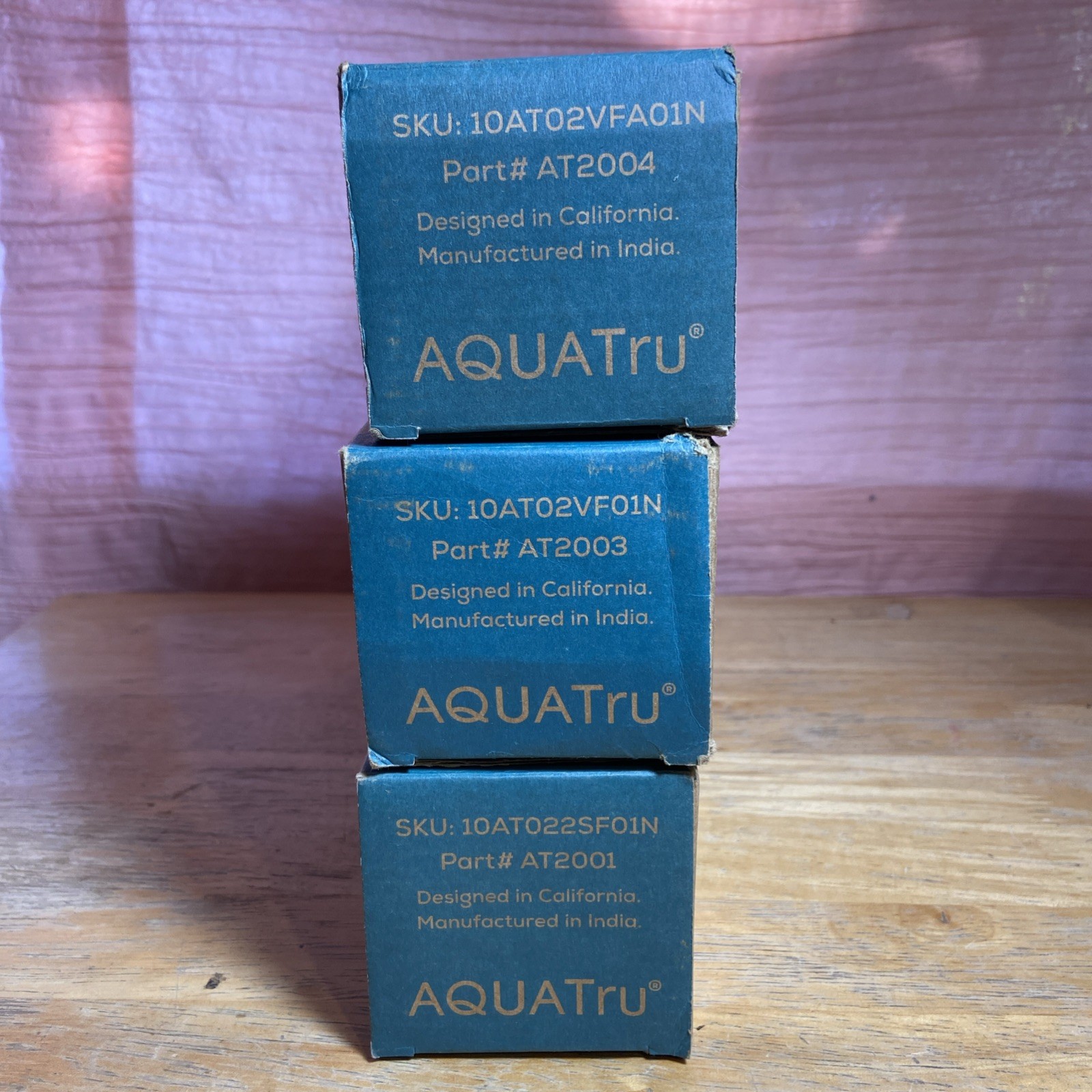 (3) AquaTru Sealed Filters Read Description For Details gallery
