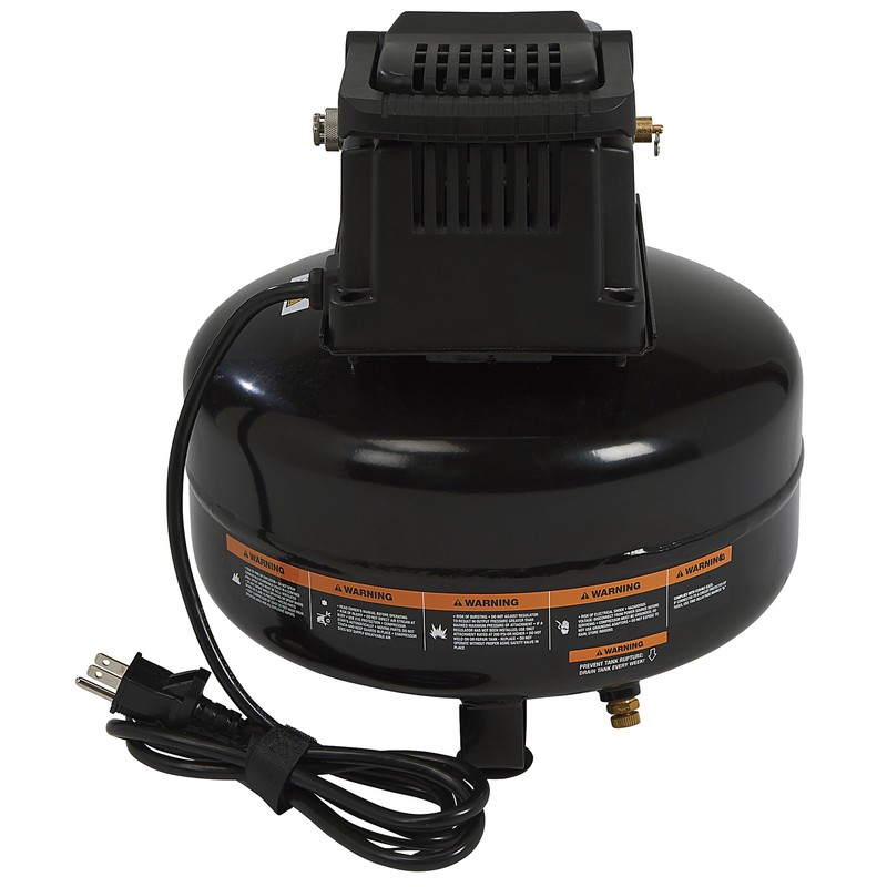 Ironton Oil-Free Pancake Air Compressor, 0.3 HP, 3 Gallons, 110 PSI gallery