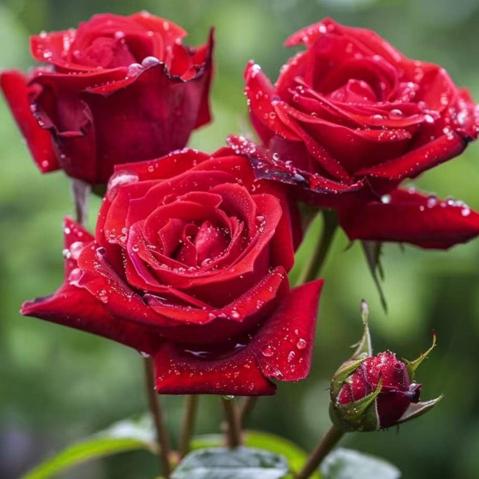 Red Rose Seeds – 20 Seeds – Non-GMO Heirloom Variety for Home Gardens, Bouquets gallery