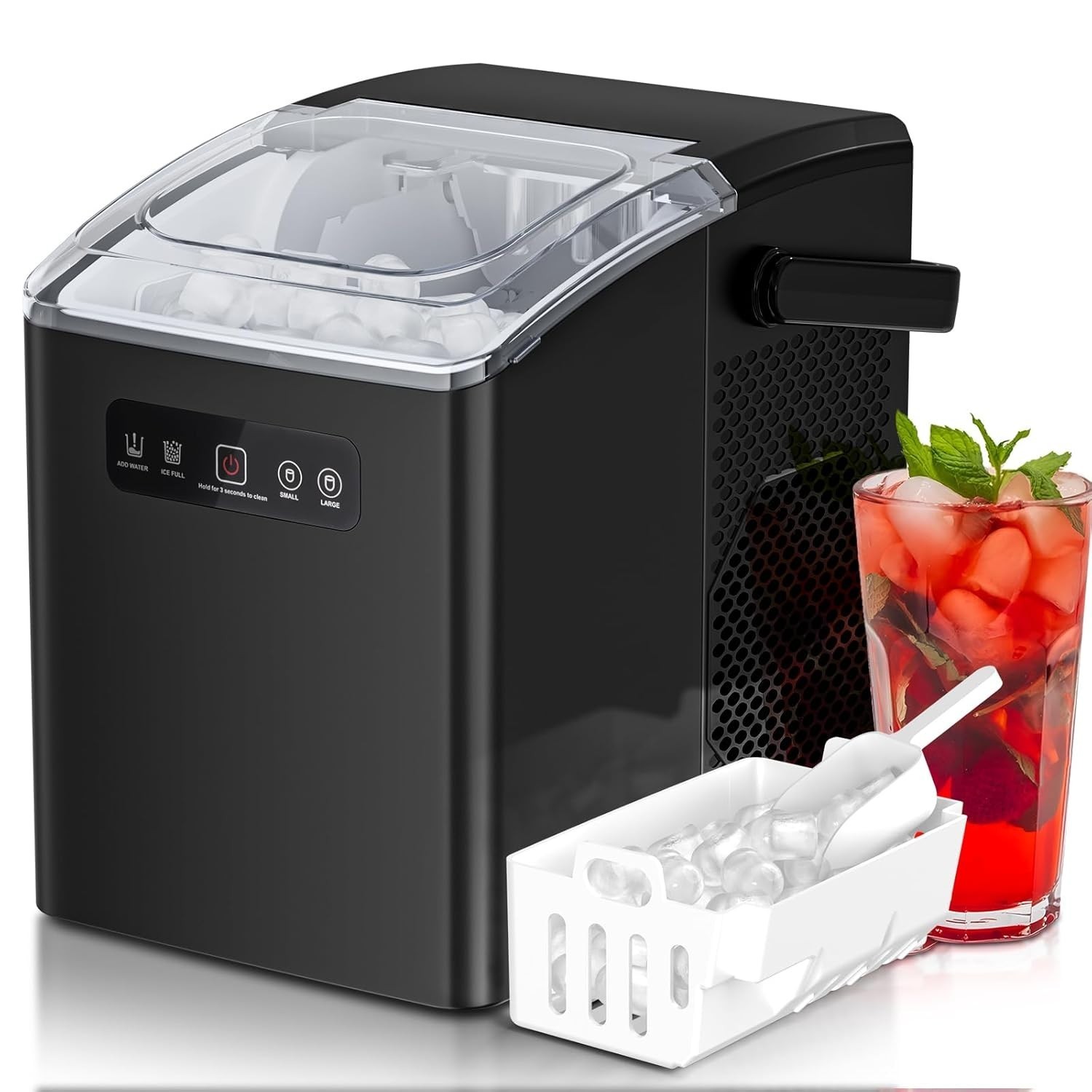 Ice Makers Countertop,Portable Ice Machine with Crushed Ice, 35lbs/Day gallery