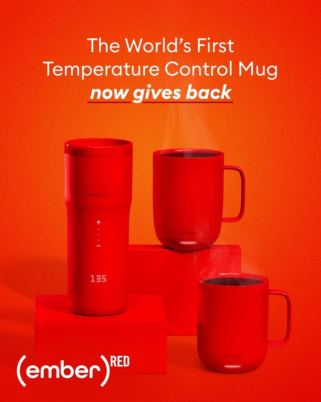 Ember Temperature Control Travel Mug 2, 12 Oz, App-Controlled Heated Coffee Mug gallery