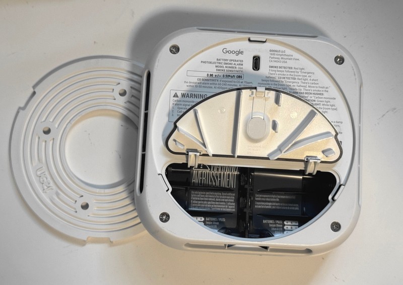 Google Nest Protect Battery Smoke Detector Carbon Monoxide Alarm Expires 2032-03 gallery