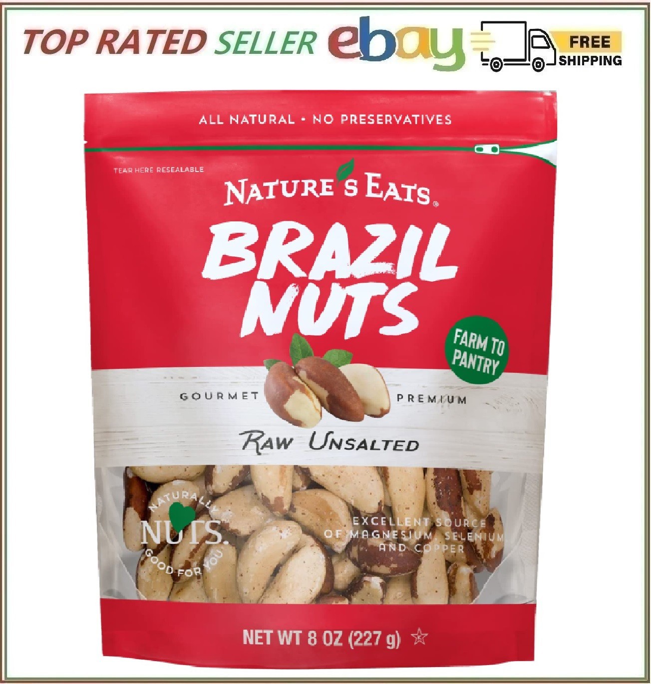 Brazil Nuts, 8 Oz gallery