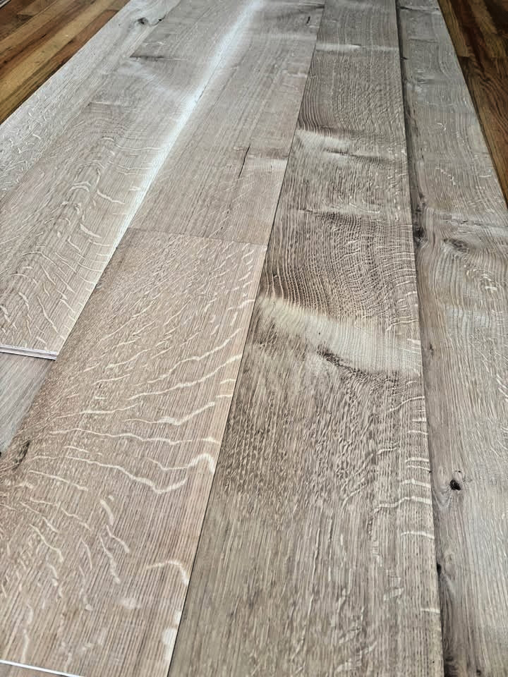 7" Rift & Quartered White Oak Solid Hardwood Flooring 3/4" Select Grade Unfinish gallery
