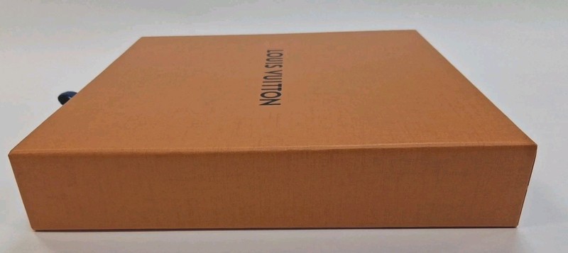 Louis vuitton drawer style empty box 7 3/4”x 7 3/4 x 1.5 Inches VG gallery