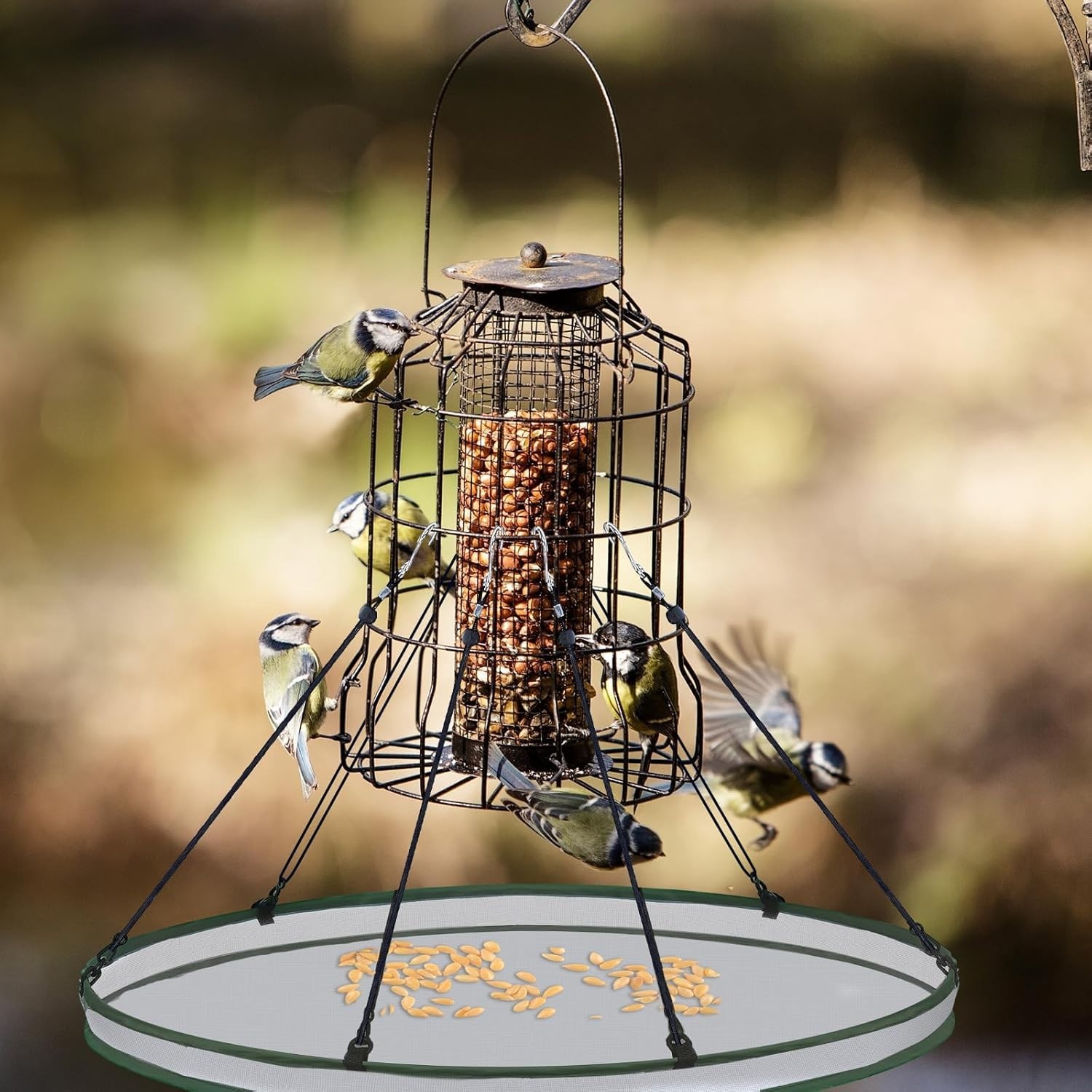 Mesh Bird Feeder Seed Catcher gallery