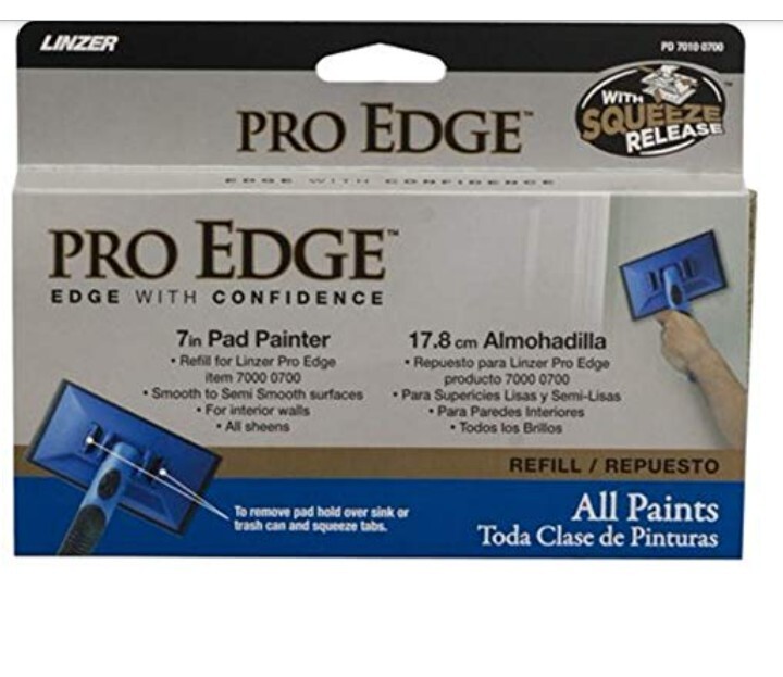 Linzer PD-7010-7 7 in Pad Edge Painter Refill for Pro Edge 7000 0700 - 2 Pack gallery