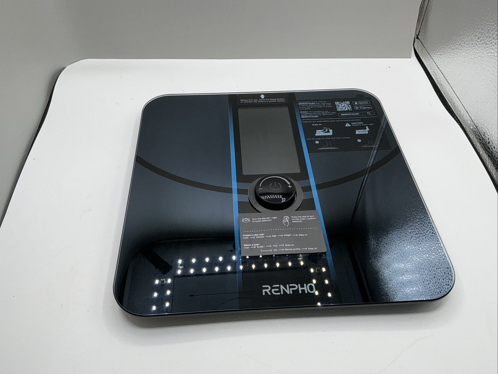 RENPHO Smart Body Fat Scale Elis 3X R-MSB04 400lb 2379L gallery