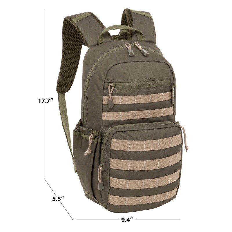 Versatile Unisex Backpack School Work Hiking MOLLE Straps Hydration Compatible 5