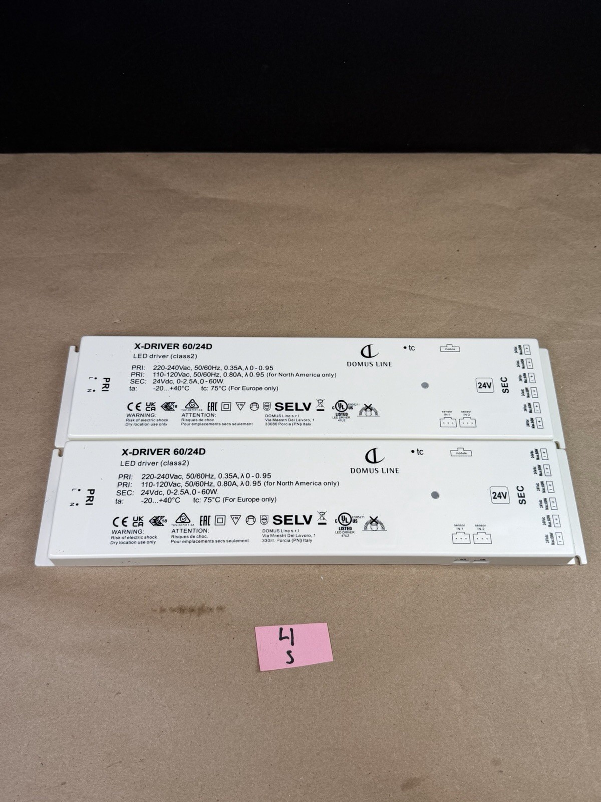 X-Driver 60/24D LED Driver (class 2) Domus Line Lot-2 Ships Fast! gallery