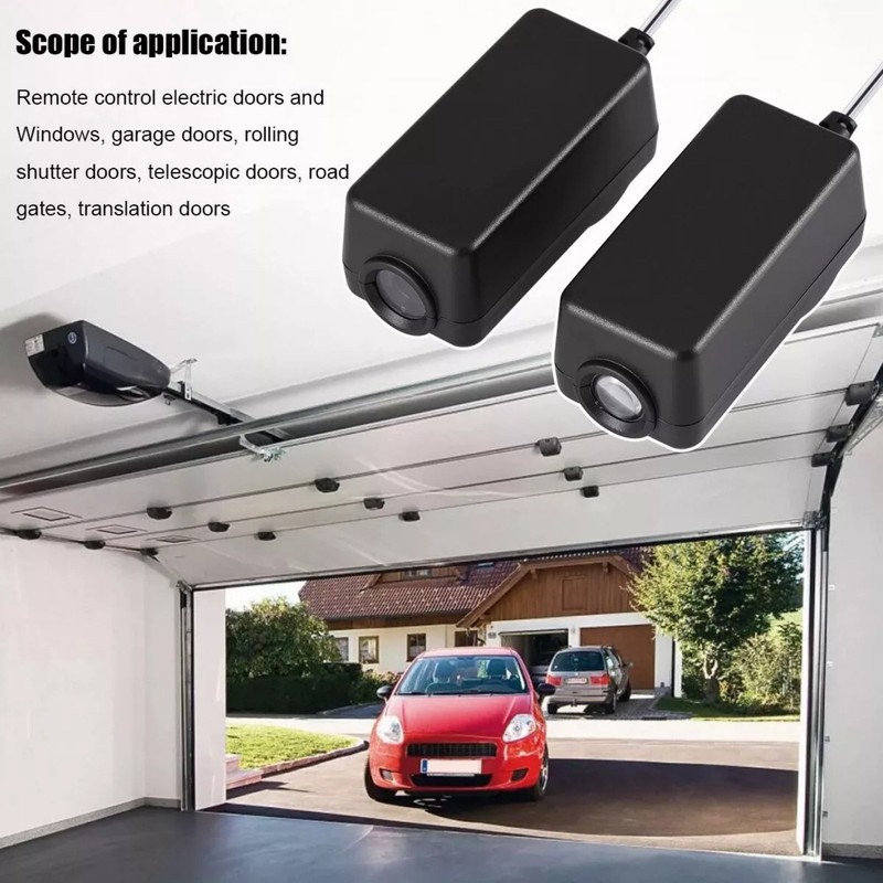 Easy-to-install Safety Sensor Kit 41A5034 For Craftsman/Chamberlain Garage Door gallery
