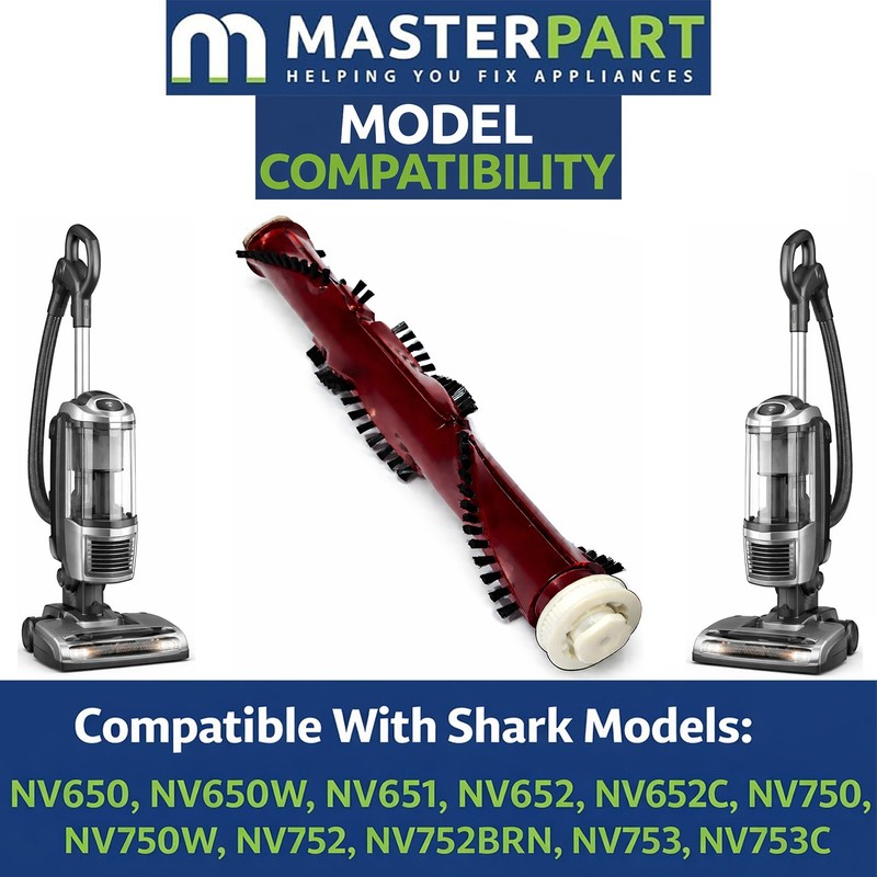 Masterpart Vacuum Cleaner Brushroll for Shark NV750, NV650W, NV651, NV652 NV652C gallery