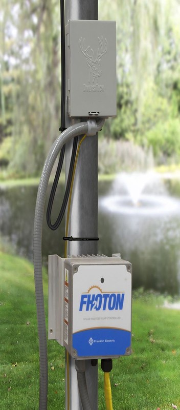Scott Aerator Solar Boilermaker Surface Aerator 3/4 HP 4-Panel 15101 gallery