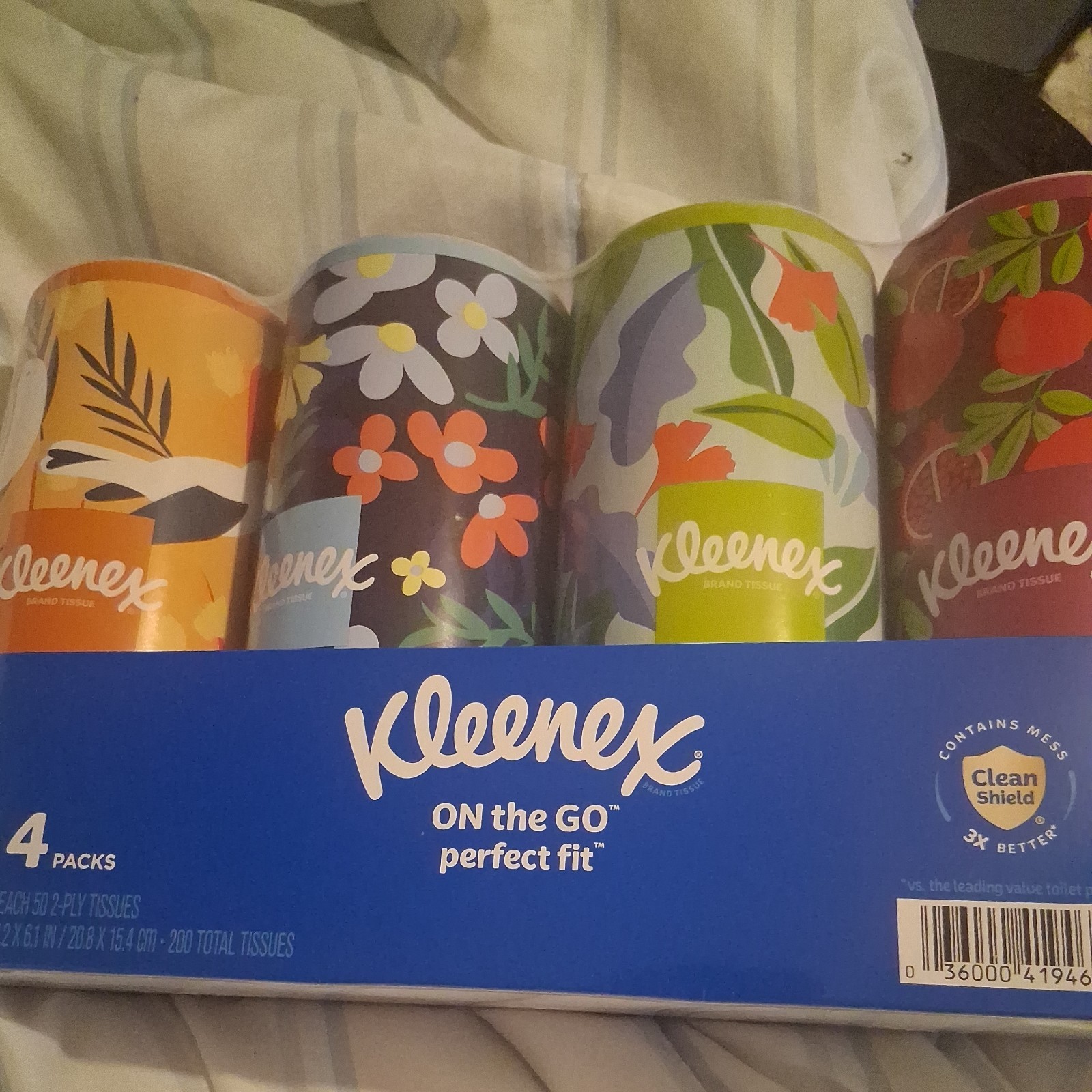 Perfect Fit Tissues, Car Tissues, 50 Tissues per Canister, 4 Count(Canisters) gallery