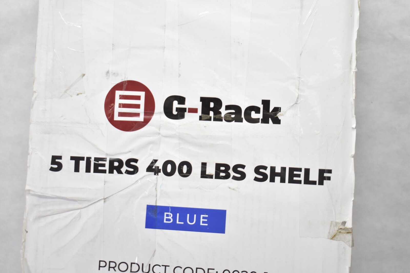 G-Rack 5 Tier 400lbs Shelf Assembly Blue Heavy Duty 0020-1 59" x 30" x 12" gallery