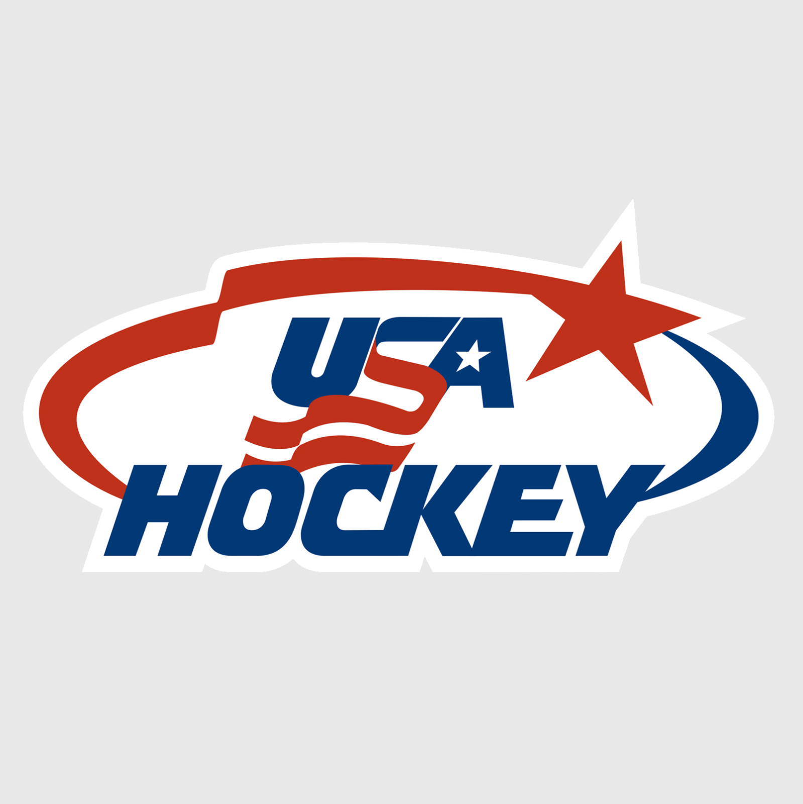 Weather Resistant Vinyl Sticker/Decal - Team USA Hockey Badge 01 gallery