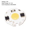 LED Chip Bulb 110V 10W Cool White 6000-6500K High Power Floodlight Lamp 2 Pack gallery