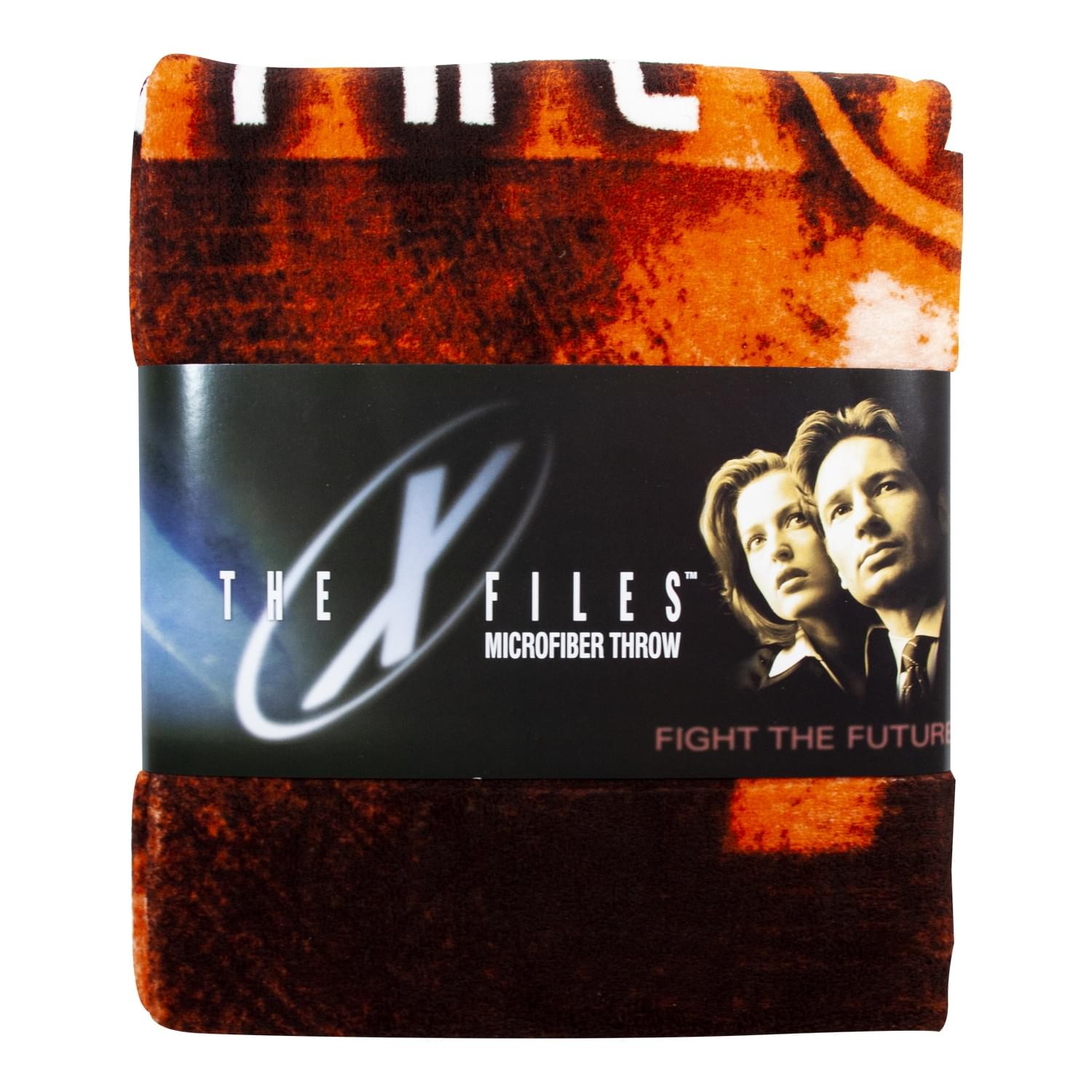 X Files Merchandise | X-Files Logo Lightweight Fleece Blanket | 50 x 60 Inches gallery