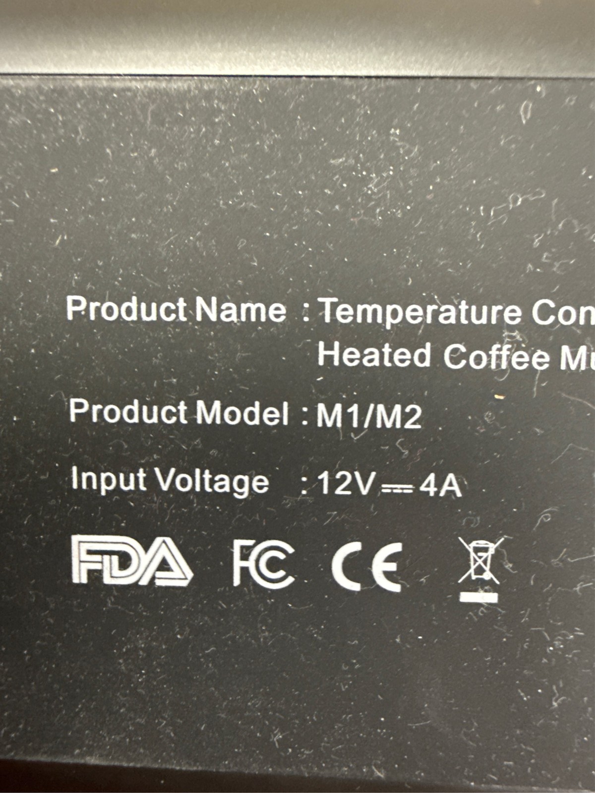 16Oz Temperature Control Smart Mug, Self Heating Coffee Mug LED Display, 180 Min gallery