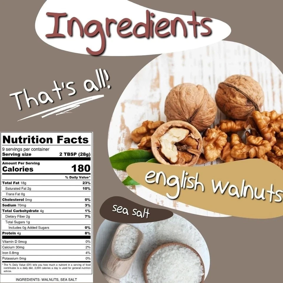 Crazy Go Nuts CGN Plain Walnut Butter with Sea Salt gallery