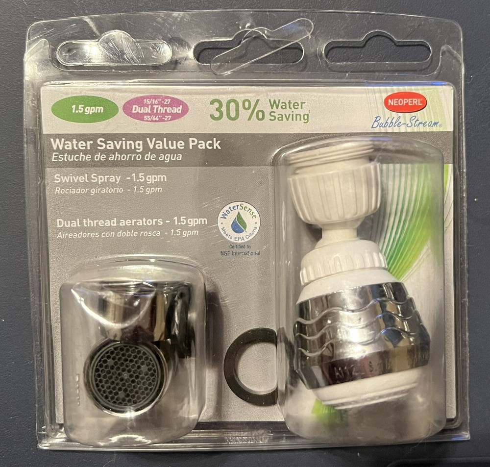 NEOPERL 741372 Water Conservation Flow Restrictors Aerator Pack 37.0120.98