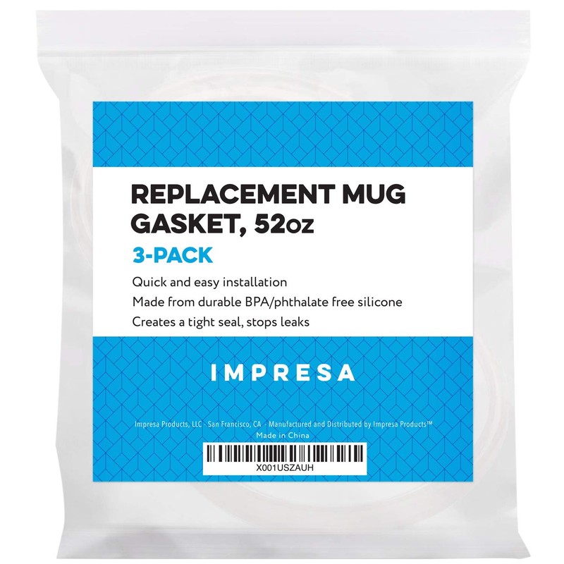 3-Pack Bubba Mug 52 oz Replacement Gaskets, BPA-Free Seals for Classic Mugs gallery