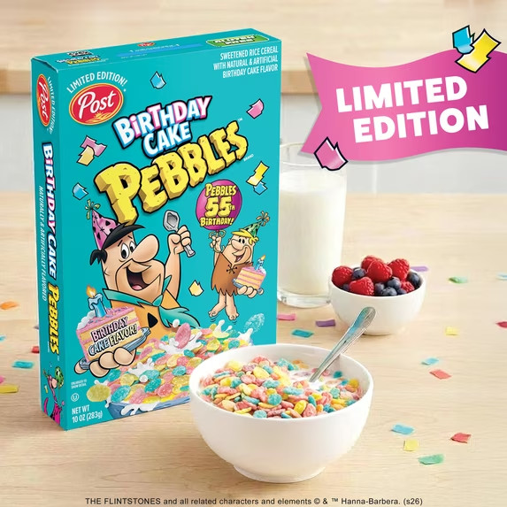 Birthday Cake Pebbles Breakfast Cereal, Gluten Free, 18.5 oz gallery