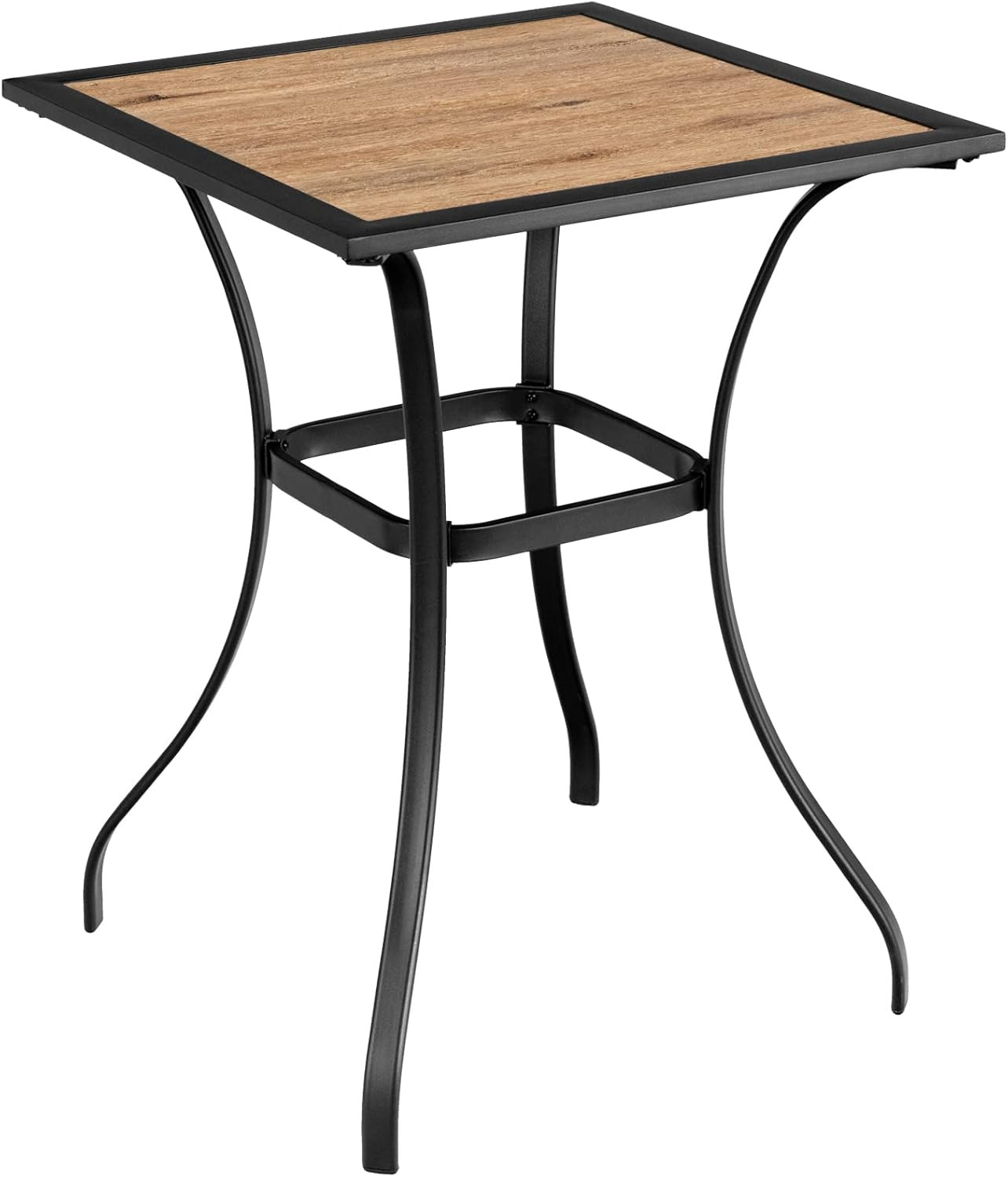 All-Weather Square Patio Bar Table for Outdoor Dining & Entertaining gallery