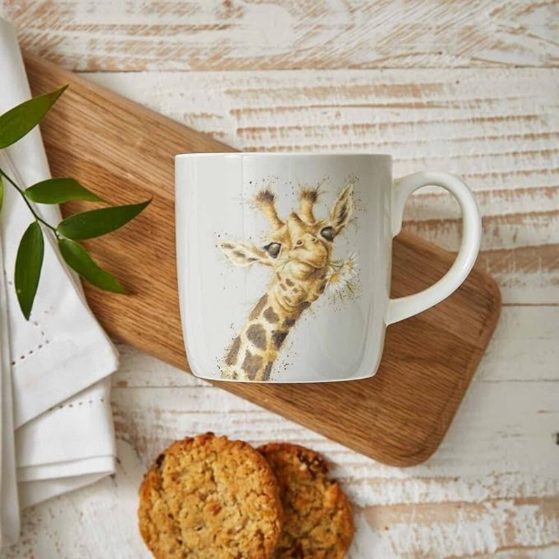 Lofty - Giraffe Mug - Royal Worcester - Wrendale 14 oz gallery
