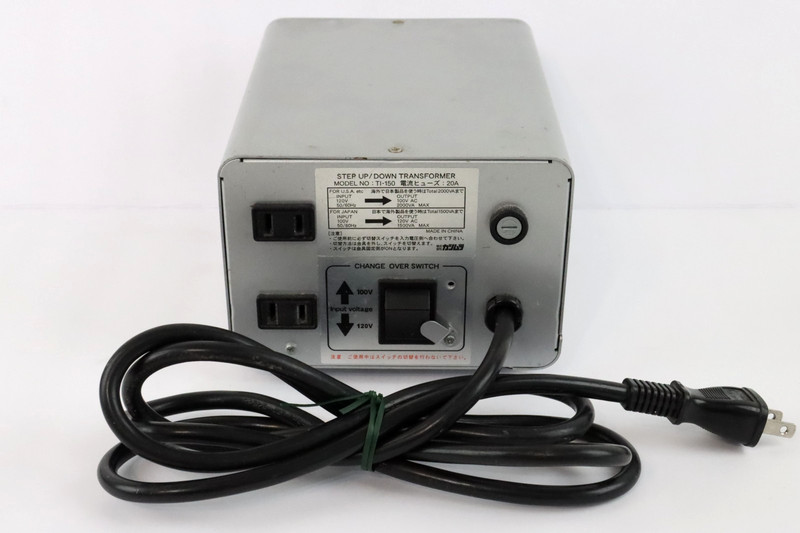 Kashimura TI-150 Step Up / Down Voltage Converter Transformer 110V-130V 2000W gallery