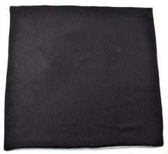Williams Sonoma SAMPLE Reversible Double Face Cashmere Pillow Cover Black 22×22