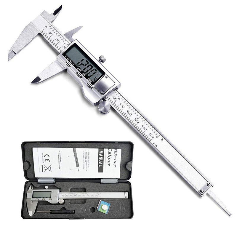 Digital Caliper, Caliper Measuring Tool with Stainless Steel, Electronic Microme gallery